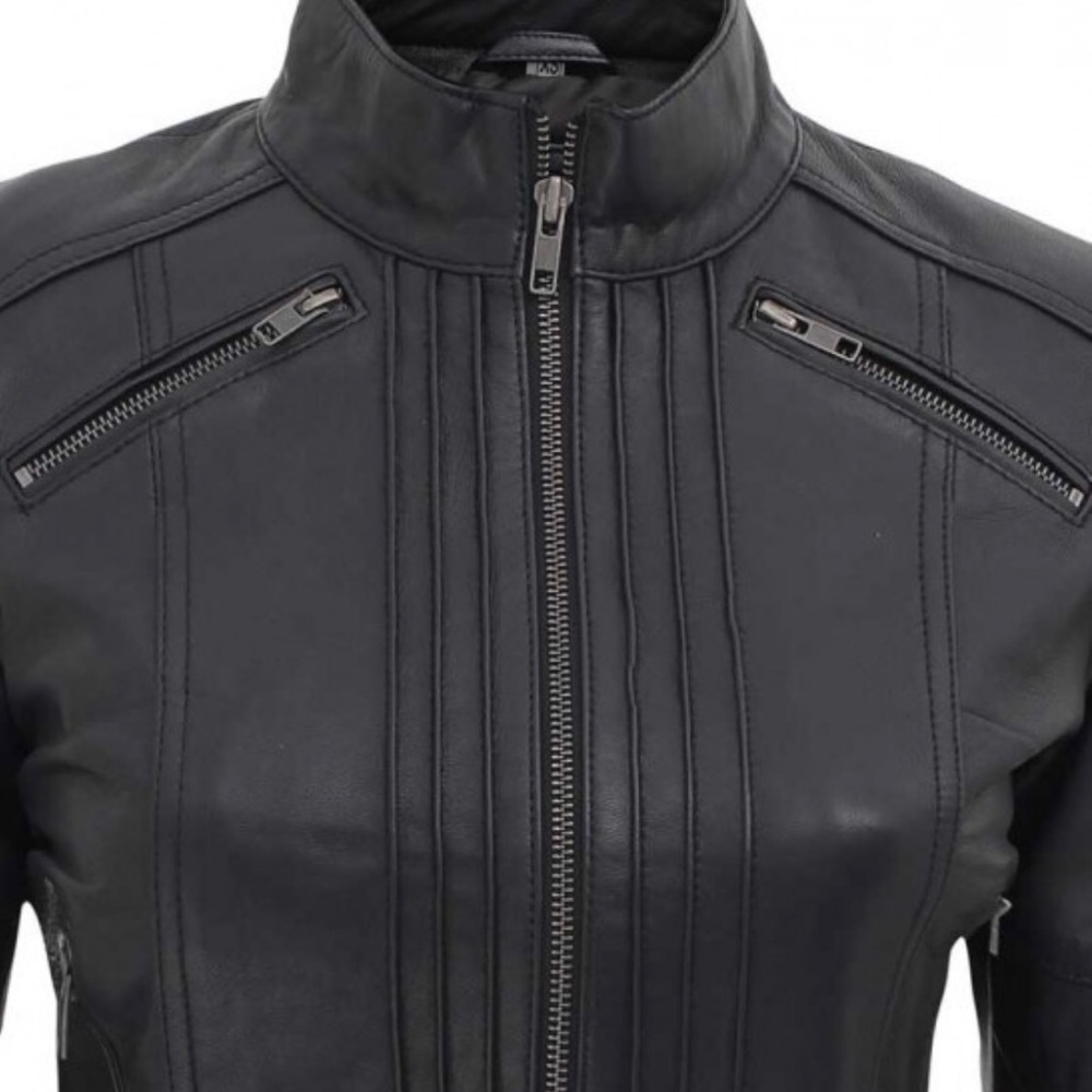 FLASH SALE!! Moto Leather jacket Slimfit